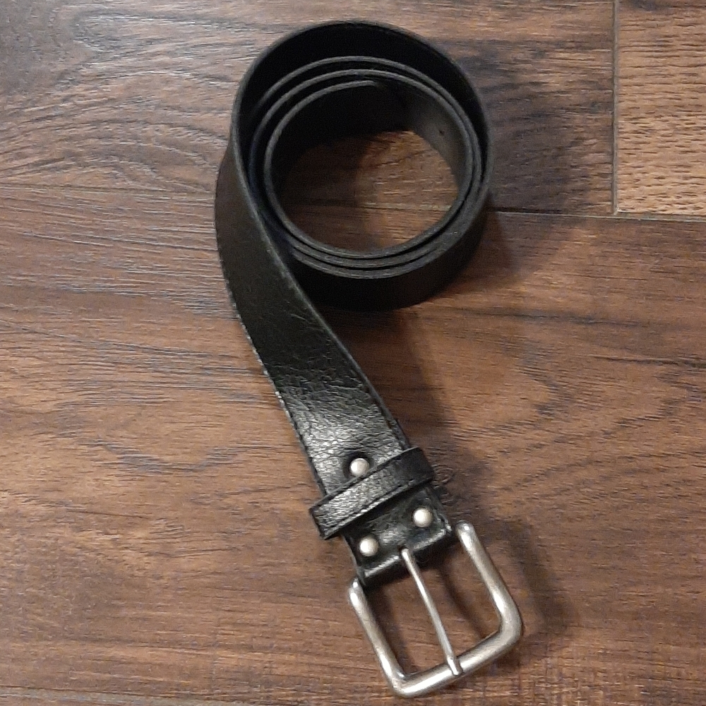Brown Faux Leather Belt